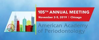 105th Annual Meeting of American Academy of Periodontology AAP 2019