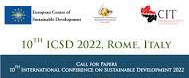 10th International Conference on Sustainable Development ICSD