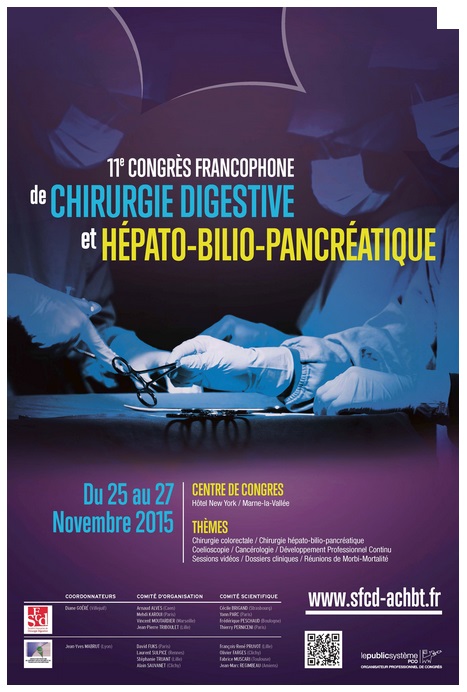 10e congrès francophone de chirurgie digestive et hépato-bilio-pancréatique SFCD