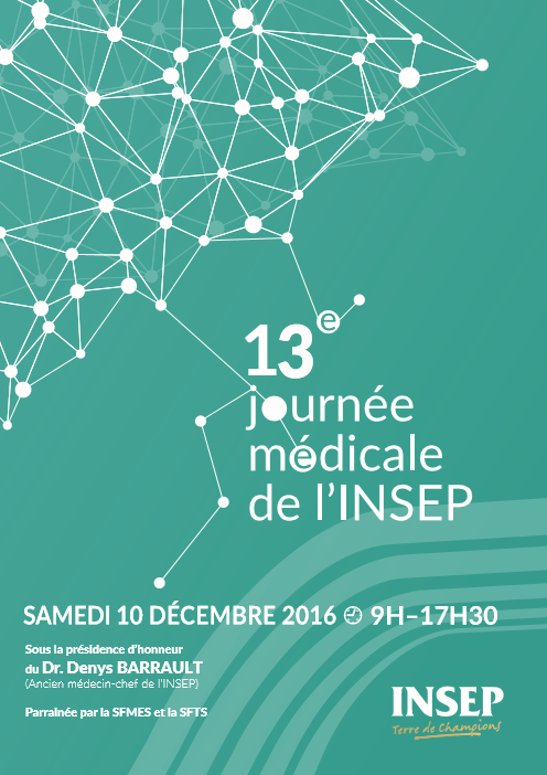 13e Journée Médicale de L'INSEP 2016