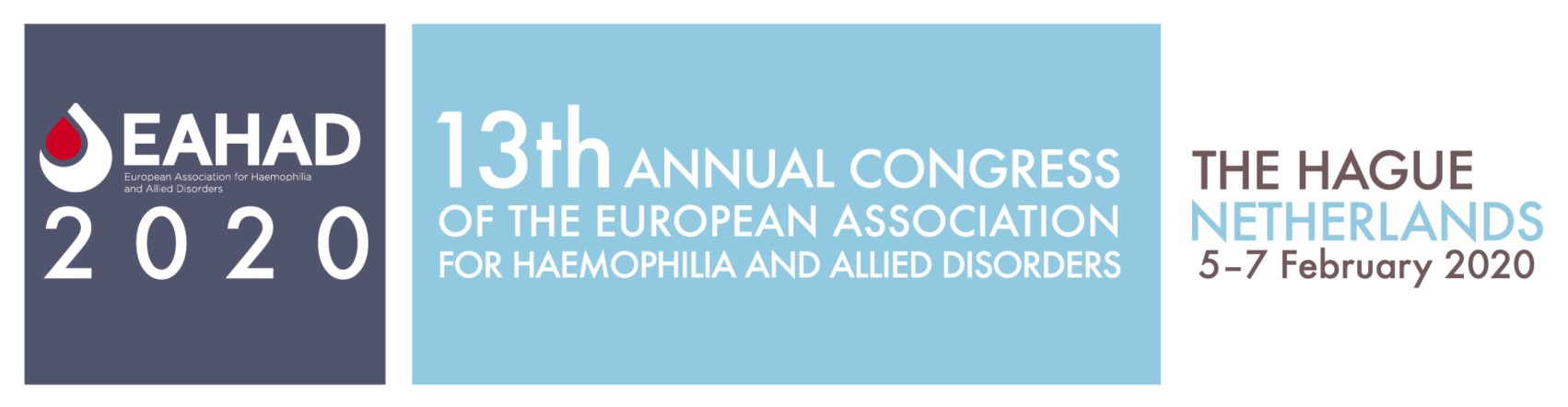 13th Annual Congress of the European Association for Haemophilia and Allied Disorders - EAHAD 2020