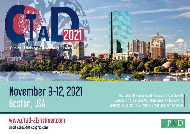 14th Clinical Trials on Alzheimer's Disease CTAD 2021