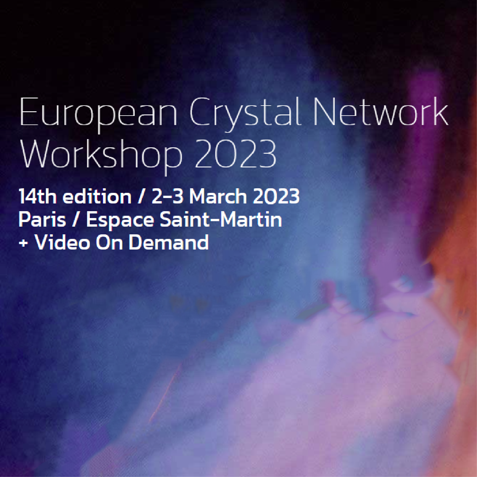 14th edition European Crystal Network Workshop - ECNW 2023