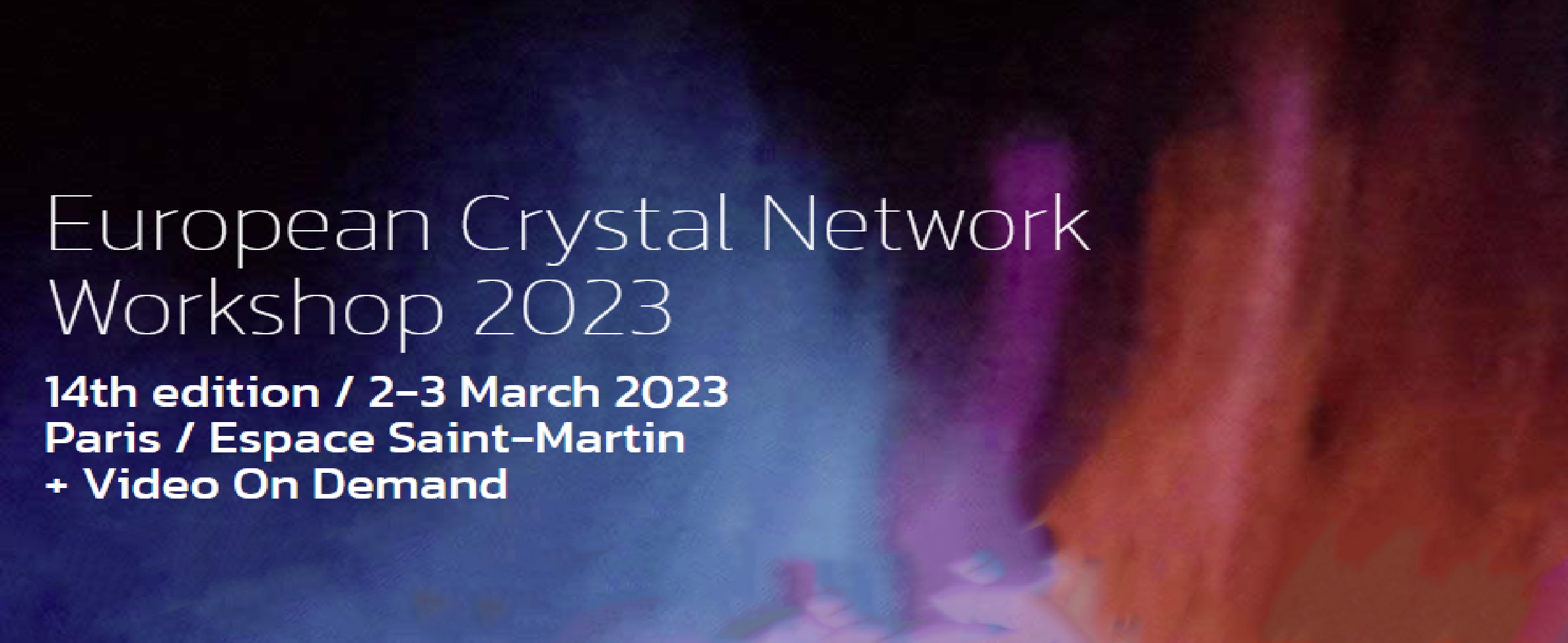 14th edition European Crystal Network Workshop - ECNW 2023