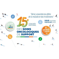 15ème congrès des soins oncologiques de support - AFSOS 2023