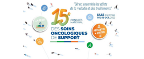 15ème congrès des soins oncologiques de support - AFSOS 2023