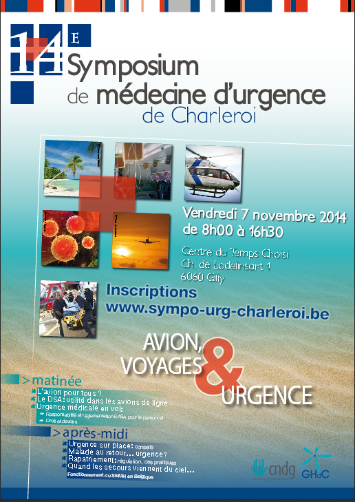 15ème Symposium de médecine d'urgence de Charleroi