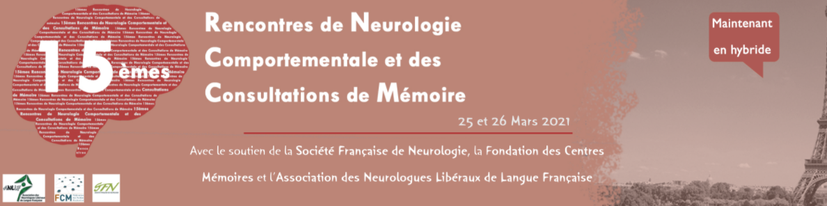 15èmes Rencontres de Neurologie Comportementale  2021