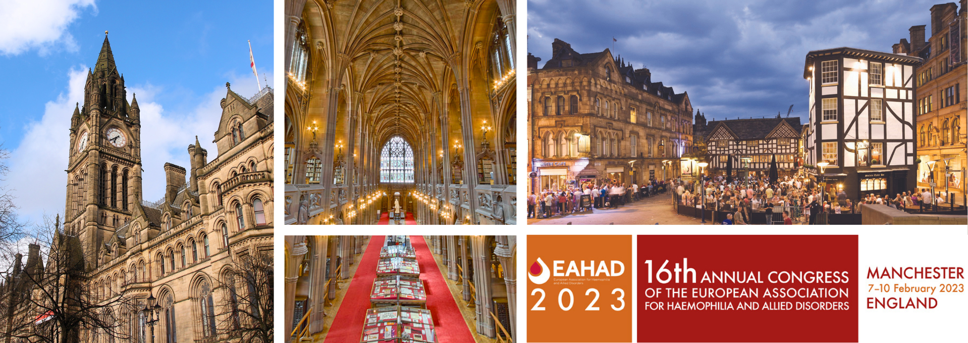 16th Annual Congress of the European Association for Haemophilia and Allied Disorders - EAHAD 2023