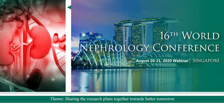16th World Nephrology Conference 2020
