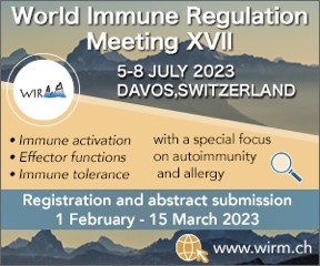 17 th World Immune Regulation Meeting - WIRM 2023