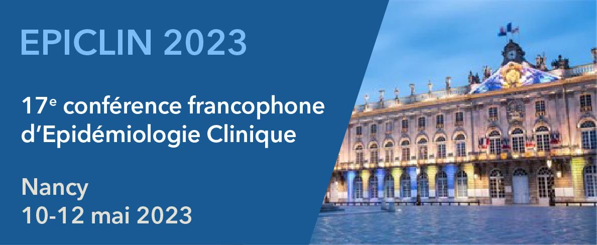 17e conférence francophone d’Epidémiologie Clinique - EPICLIN 2023