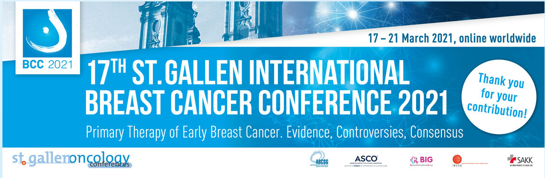 17th St.Gallen International Breast Cancer Conference - BCC 2021