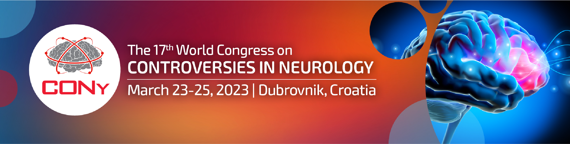 17th World Congress on Controversies in Neurology - CONy 2023