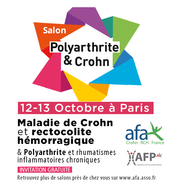 18e Salon de la polyarthrite et des rhumatismes inflammatoires chroniques (AFP) 2018