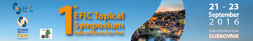 1st EFIC Topical Symposium 2016