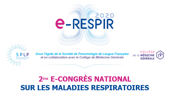 2ÈME E-CONGRÈS NATIONAL SUR LES MALADIES RESPIRATOIRES -  E-RESPIRE 2020
