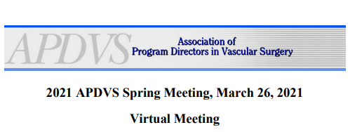 2021 APDVS Spring Meeting