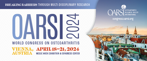 2024 OARSI World Congress on Osteoarthritis