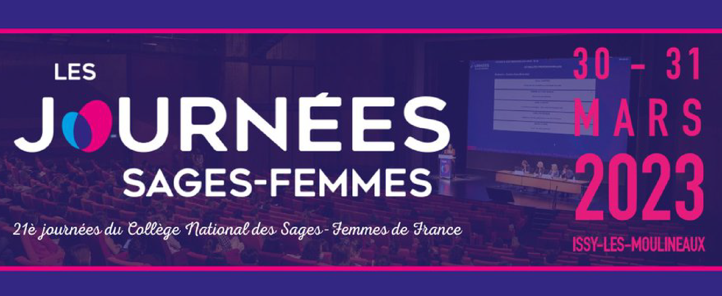 21es journées du Collège National des Sages-Femmes de France - JSF 2023