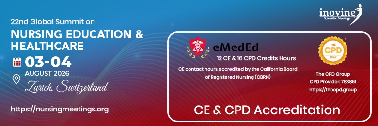 22nd Global Summit on Nursing Education and Healthcare