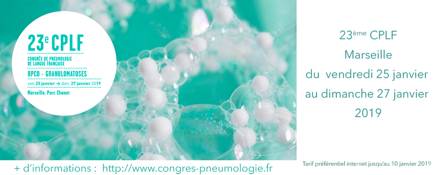 23ème Congrès de Pneumologie de Langue Française (SPLF) 2019