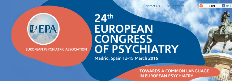 24th European Congress of Psychiatry (EPA) 2016