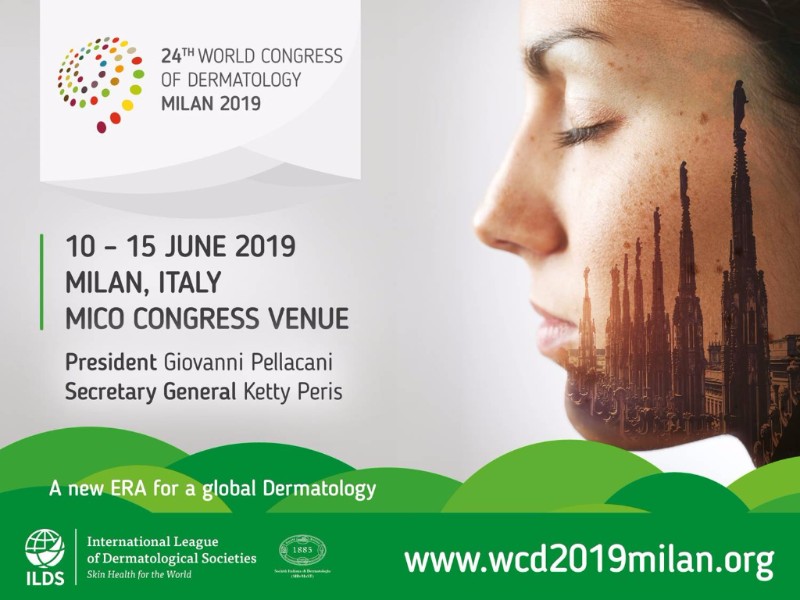 24th World Congress of Dermatology Milan 2019