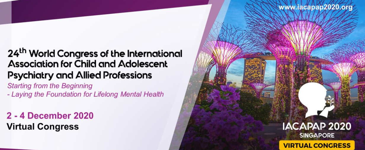 24th World Congress of the international Association for Child ans Adolescent Psychiatry and Allied Professions - IACAPAP 2020