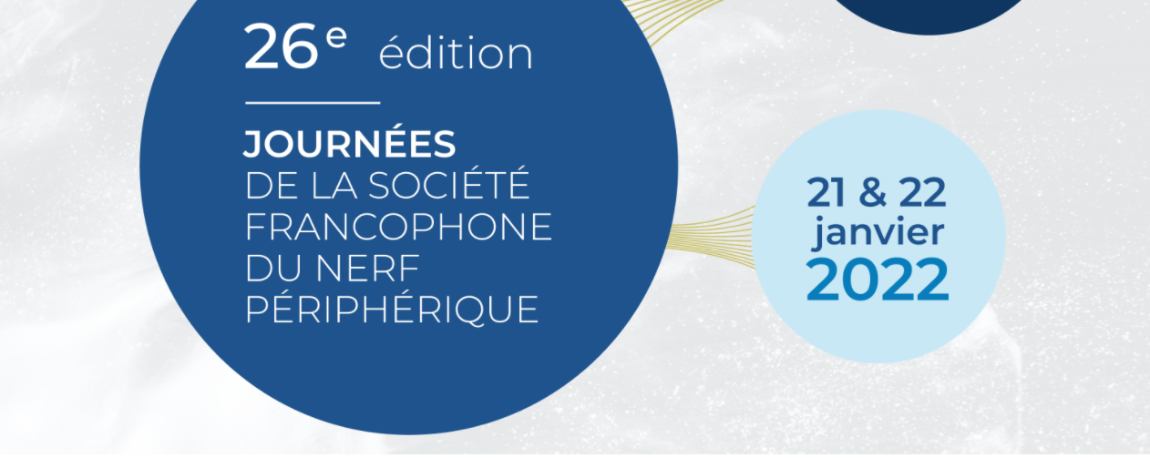 26ème édition des Journées de la Société Francophone du Nerf Périphérique - SFNP 2022