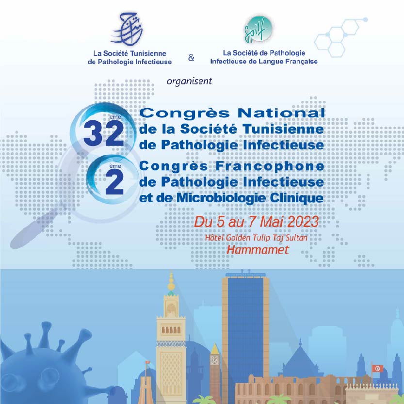 32e Congrès National de la Société Tunisienne de Pathologie Infectieuse - STPI 2023