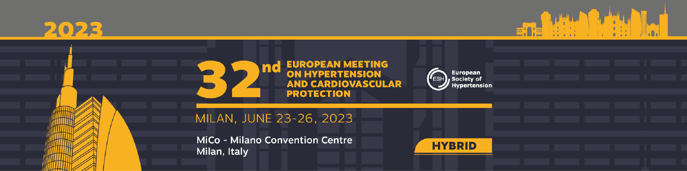 32nd Scientific Meeting of the European Society of Hypertension - ESH 2022