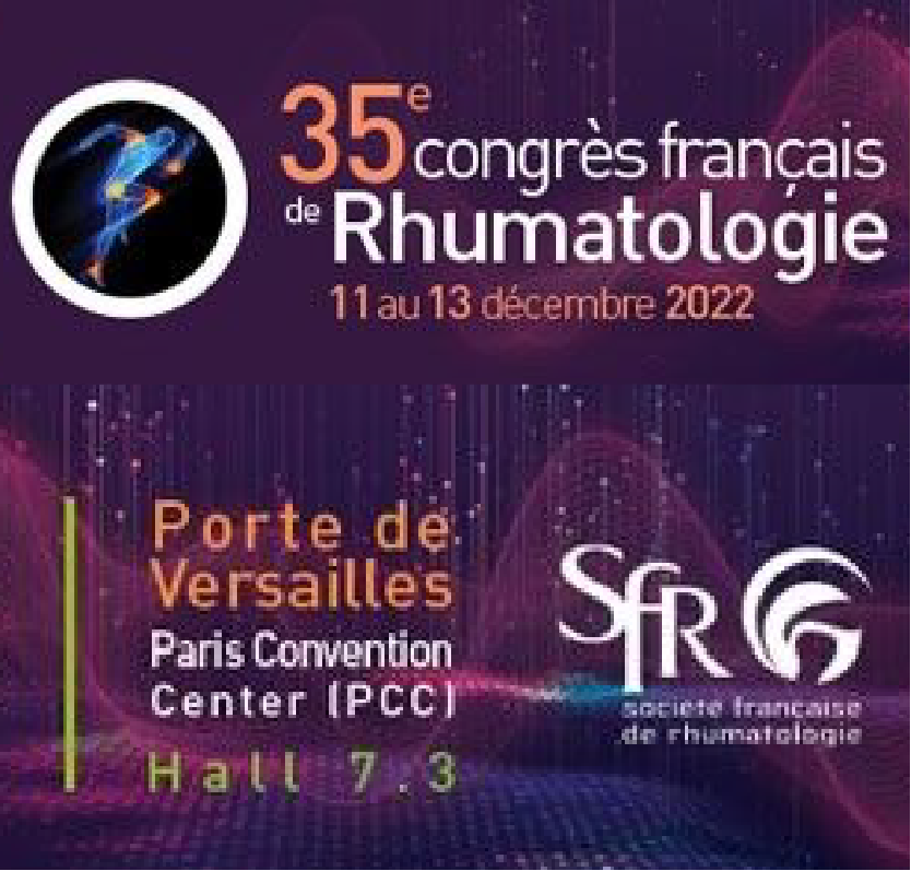 35ème Congrès Français de Rhumatologie - SFR 2022