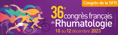 36e congrès français de Rhumatologie - SFR 2023