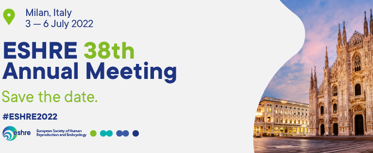 38th Annual Meeting European Society of Human Reproduction and Embryology - ESHRE
