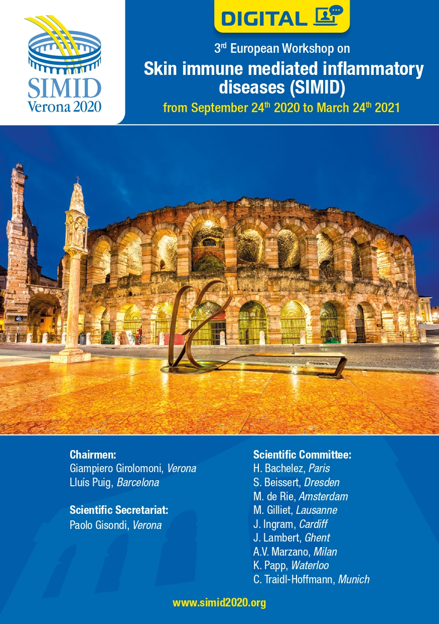 3rd European Workshop On Skin Mediated Inflammation Diseases - SIMID 2020