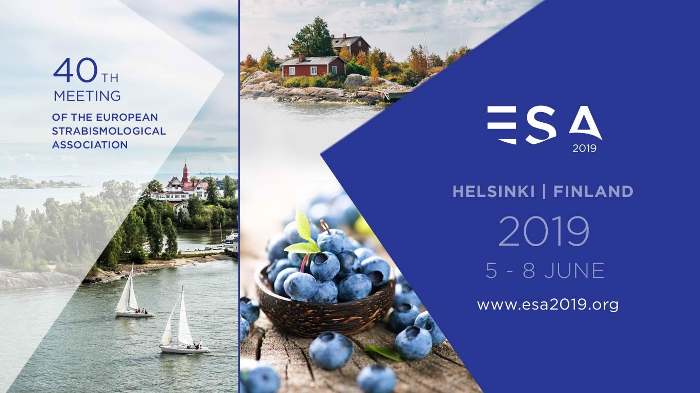 40th meeting of the European Strabismological Association (ESA) 2019