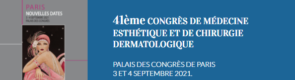 41ème Congrès De Médecine Esthétique Et De Chirurgie Dermatologique - SFME 2021