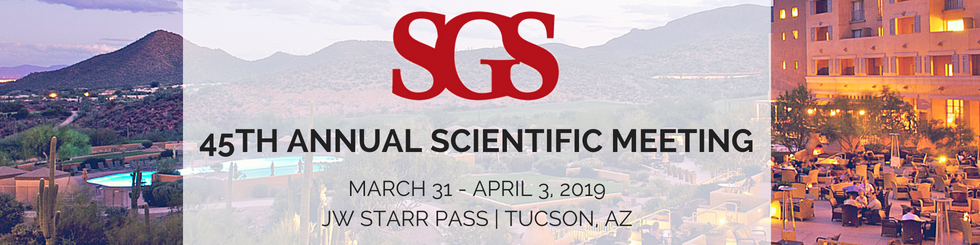 45th Annual Scientific Meeting (SGS) 2019