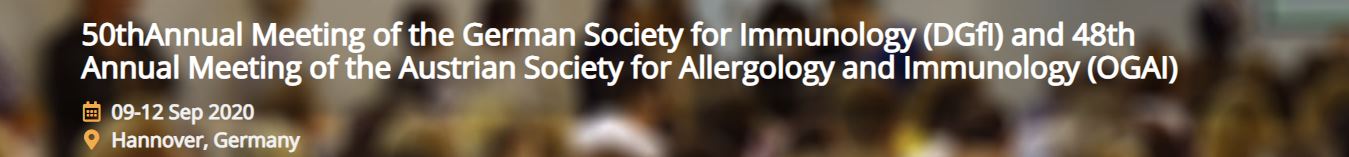 48th Annual Meeting of the Austrian Society for Allergology and Immunology ÖGAI 2020