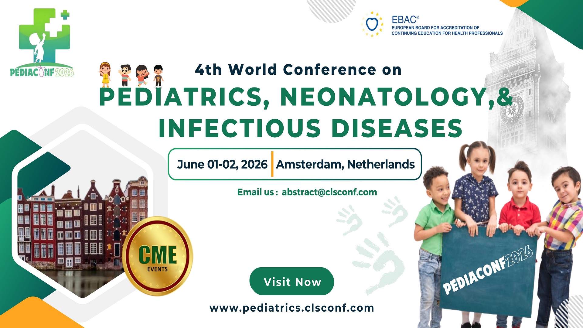 4th World Conference on Pediatrics, Neonatology, and Infectious Diseases