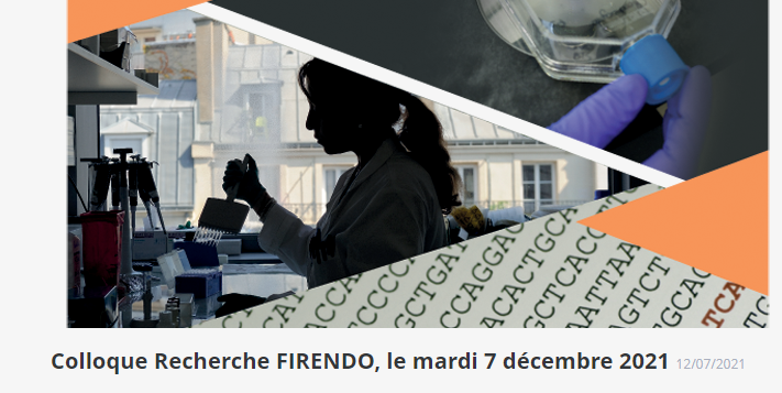 5ème Colloque Recherche FIRENDO 2021