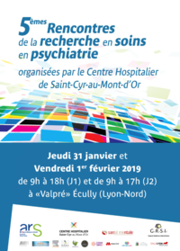 5èmes Rencontres de la recherche en soins en psychiatrie - RSI 2019