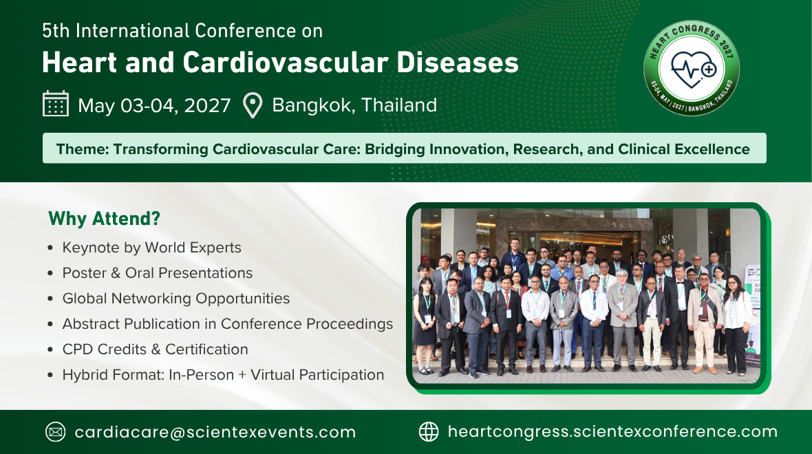5th International Conference on Heart and Cardiovascular Diseases