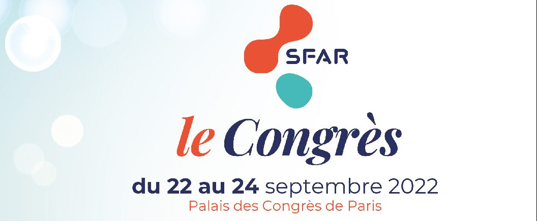 64ème CONGRES ANNUEL DE LA SOCIETE FRANCAISE D'ANESTHESIE REANIMATION SFAR