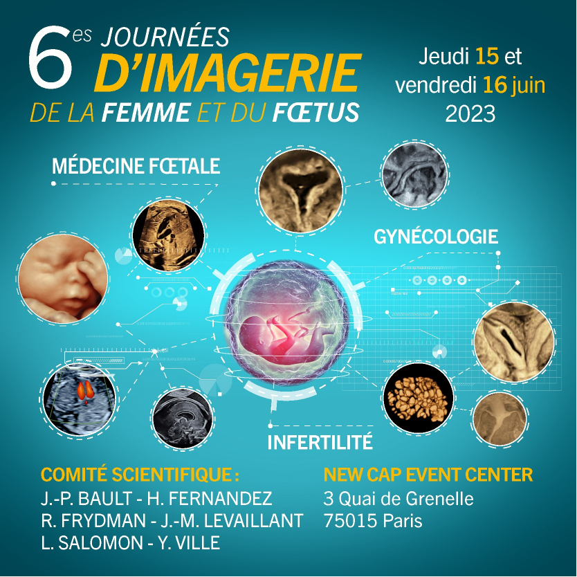 6es Journées d'imagerie de la femme & du fœtus - JIFF 2023