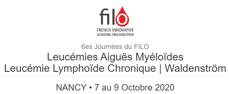 6es Journées du FILO Leucémies Aiguës Myéloïdes Leucémie Lymphoïde Chronique - FILO 2020