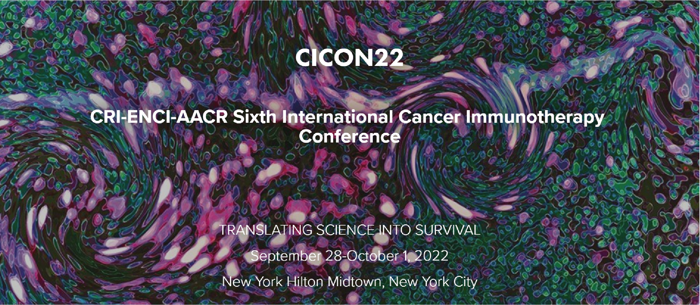 6th International Cancer Immunotherapy Conference CICON 2022