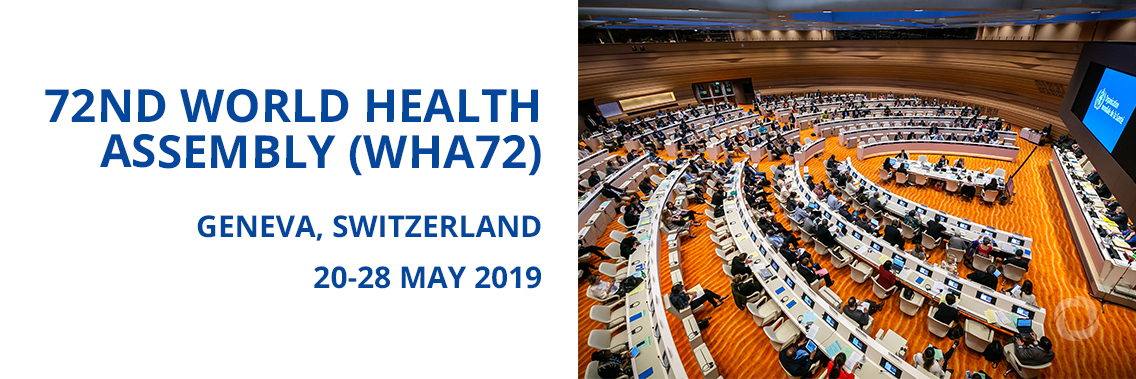 72nd World Health Assembly (WHO) 2019