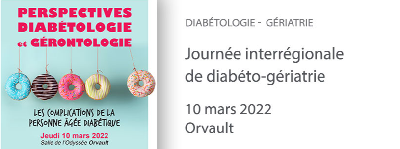 8ème Journée Interrégionale Perspectives Diabétologie et Gérontologie 2022